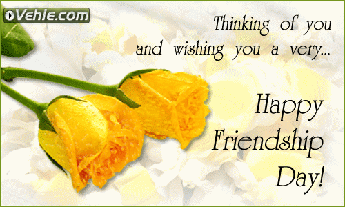 Friendship Day Flower Animations Graphics